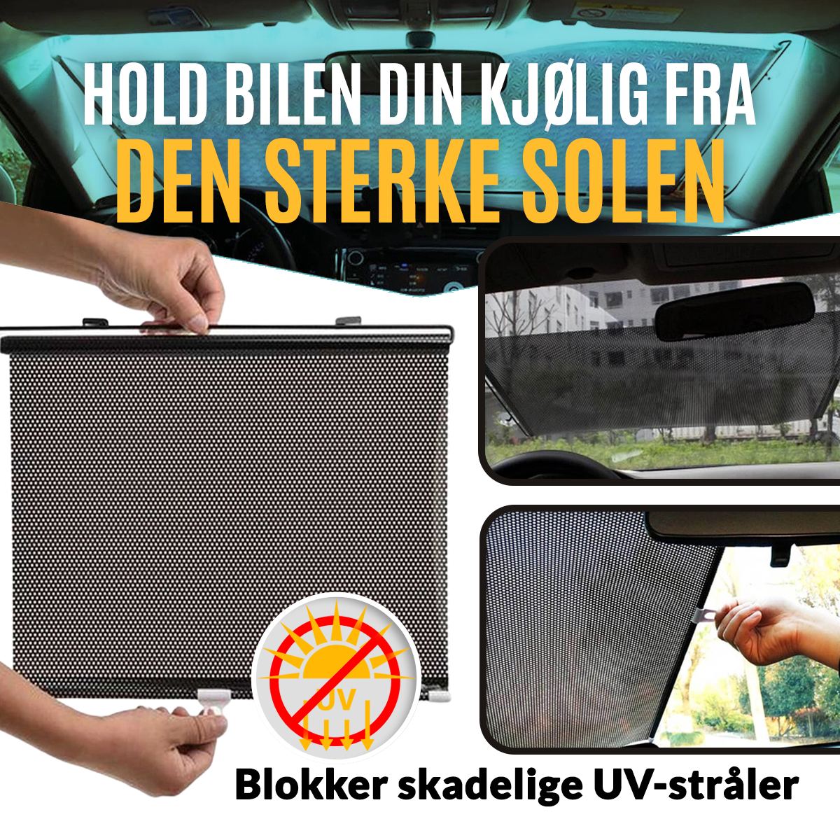 UVShield™ - Uttrekkbar Solskjerm