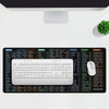 HotKeyPad™ - Anti-skli Musematte med Tastatursnarveier